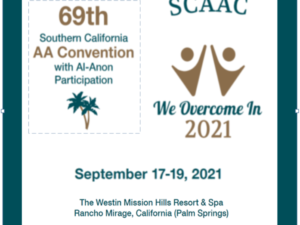 Southern California AA Convention 2021 - MP3 AA Set